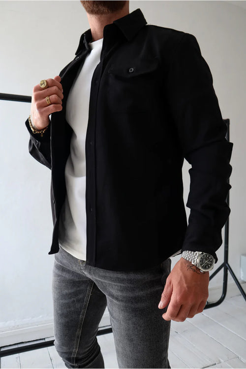 Long Sleeve Overshirt Jacket